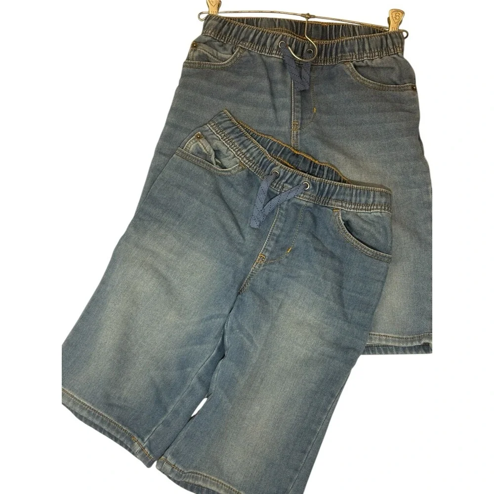2 Pairs Cherokee Kids Denim Shorts Size M‎ (8/10)